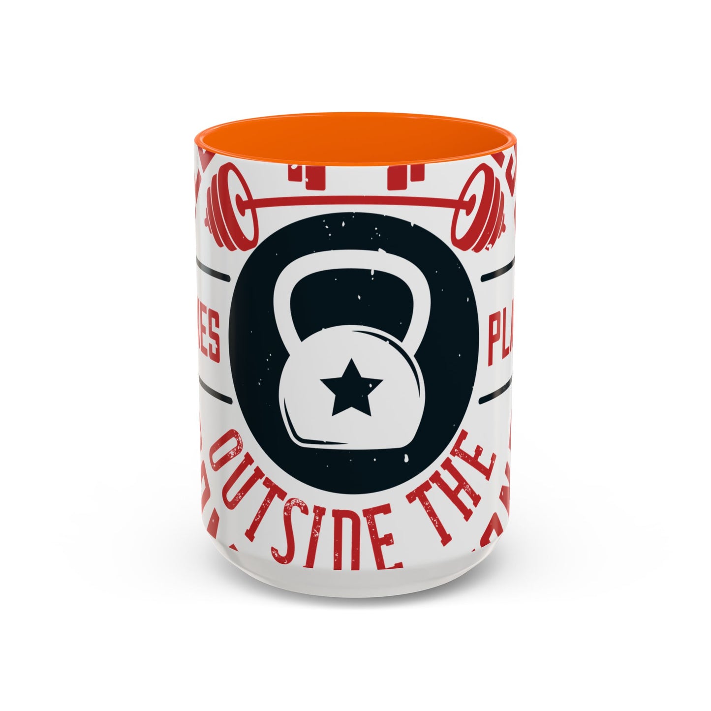 All progress takes place outside the comfort zone-01 — Accent Mug 11/15oz