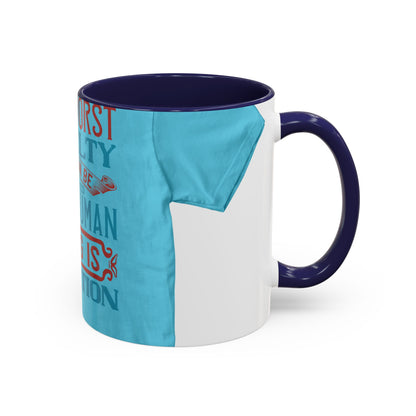 The worst cruelty that can be inflicted on a human being is isolation — Accent Mug 11/15oz