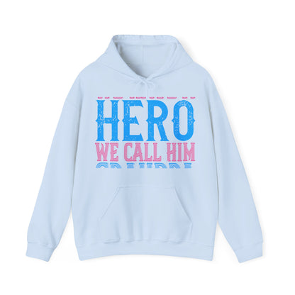 We have a hero, we call him grandpa-01 — Unisex Heavy Blend Hoodie (G18500)