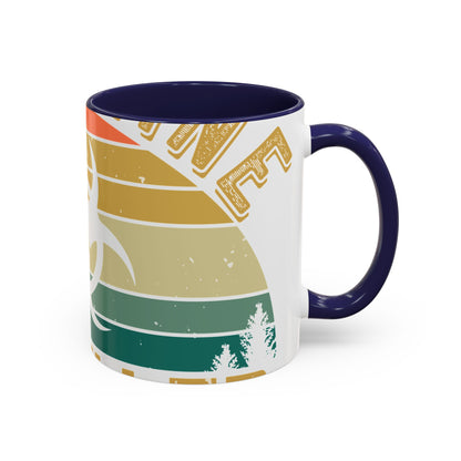 i think quarantine is spelled camping-01 — Accent Mug 11/15oz