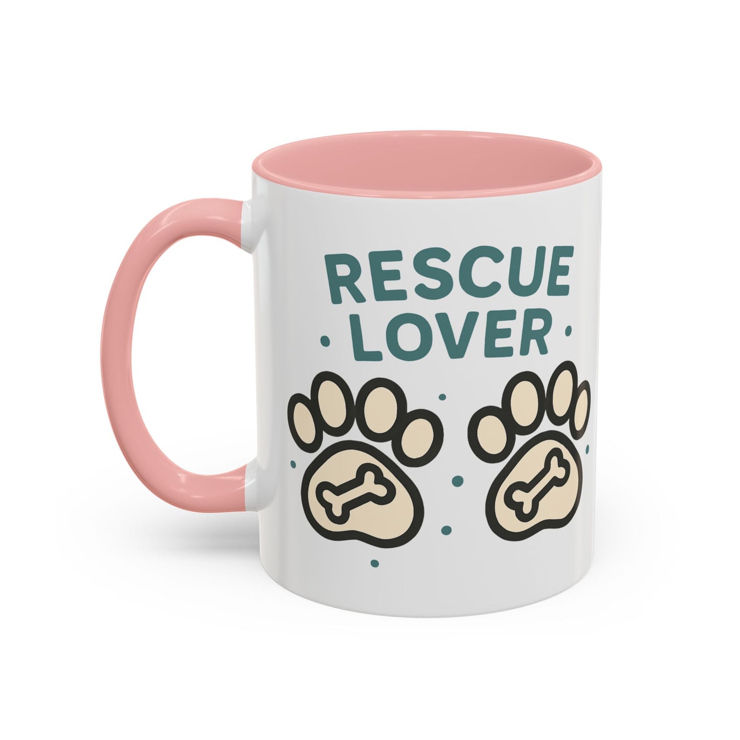 Rescue Lover Coffee Mug, Pet Owner Gift, Animal Rescue Merchandise, Dog Lover Cup, Rescue Pet Appreciation