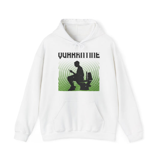 i'm on self quarantine 2020-01 — Unisex Heavy Blend Hoodie (G18500)