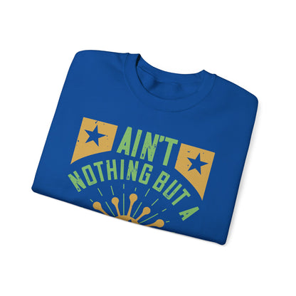 ain't nothing but a quarantine-01 — Unisex Heavy Blend Crewneck (G18000)