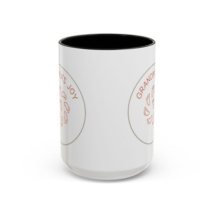 Accent Coffee Mug - Grandma's Joy | Perfect Gift for Grandparents, Coffee Lovers, Family Gatherings, Birthdays, Special [...]