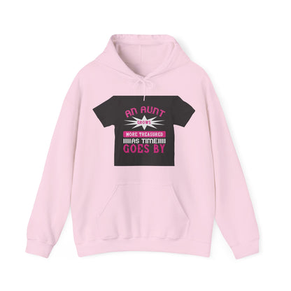 An aunt grows more treasured as time goes by — Unisex Heavy Blend Hoodie (G18500)