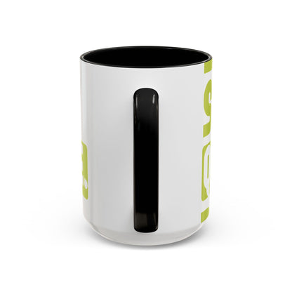 eat sleep quarantine repeat-01 — Accent Mug 11/15oz