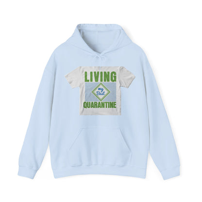 living my best quarantine — Unisex Heavy Blend Hoodie (G18500)