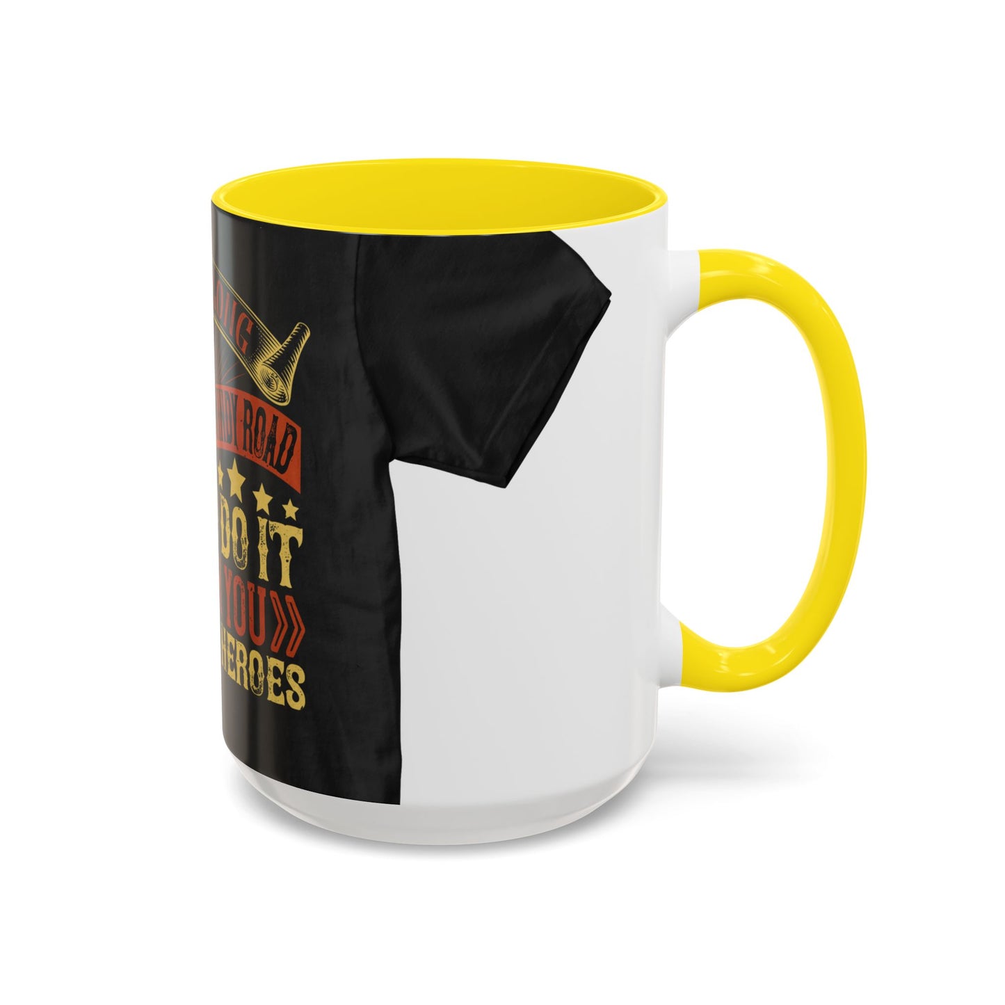 ItΓÇÖs a long, lonely and windy road (2) — Accent Mug 11/15oz