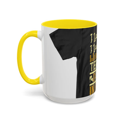 I love music, I love to sing, but I am terrified of singing in public — Accent Mug 11/15oz