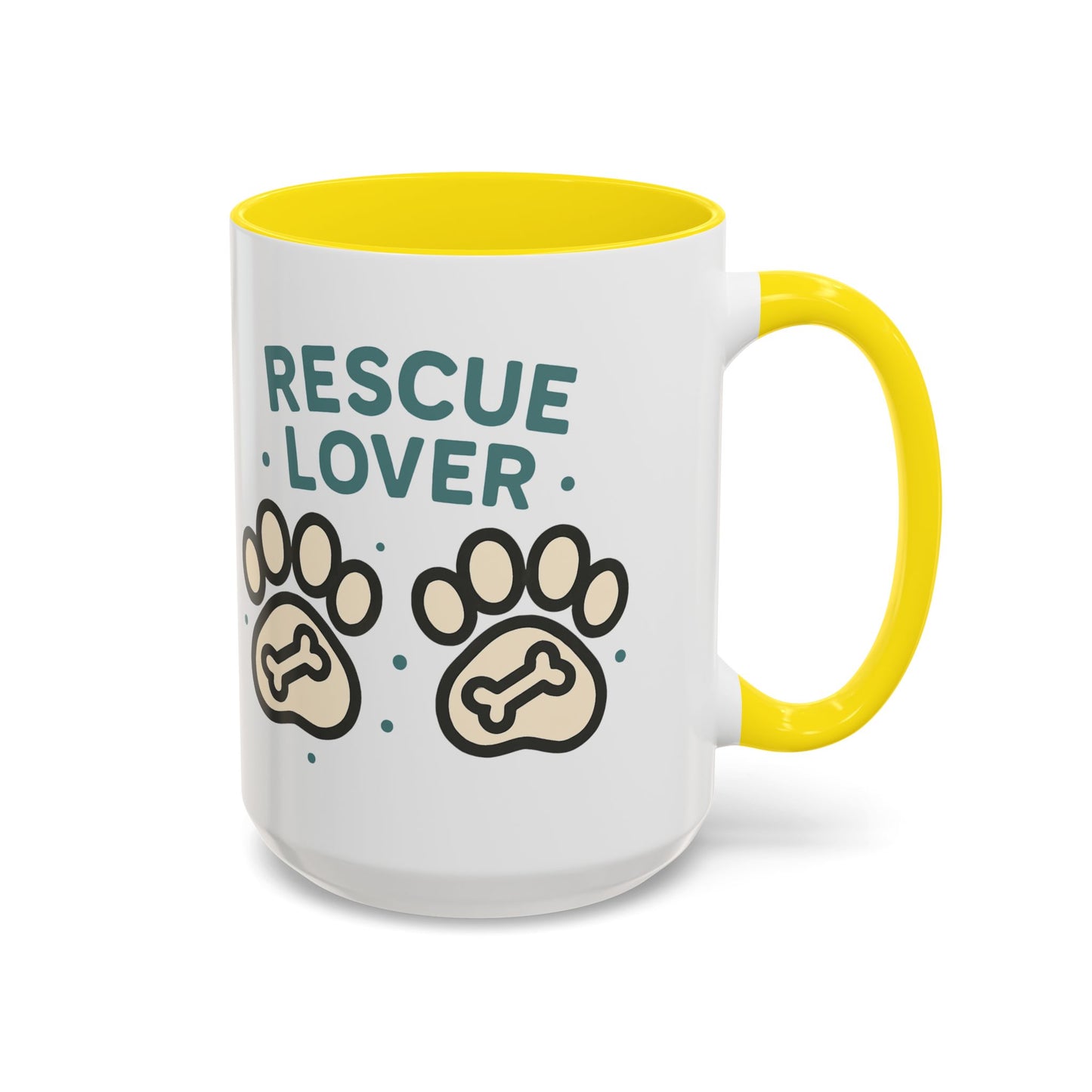 Rescue Lover Coffee Mug, Pet Owner Gift, Animal Rescue Merchandise, Dog Lover Cup, Rescue Pet Appreciation