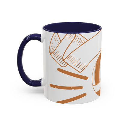 Volleyball Invented by men, perfected by women-01 — Accent Mug 11/15oz