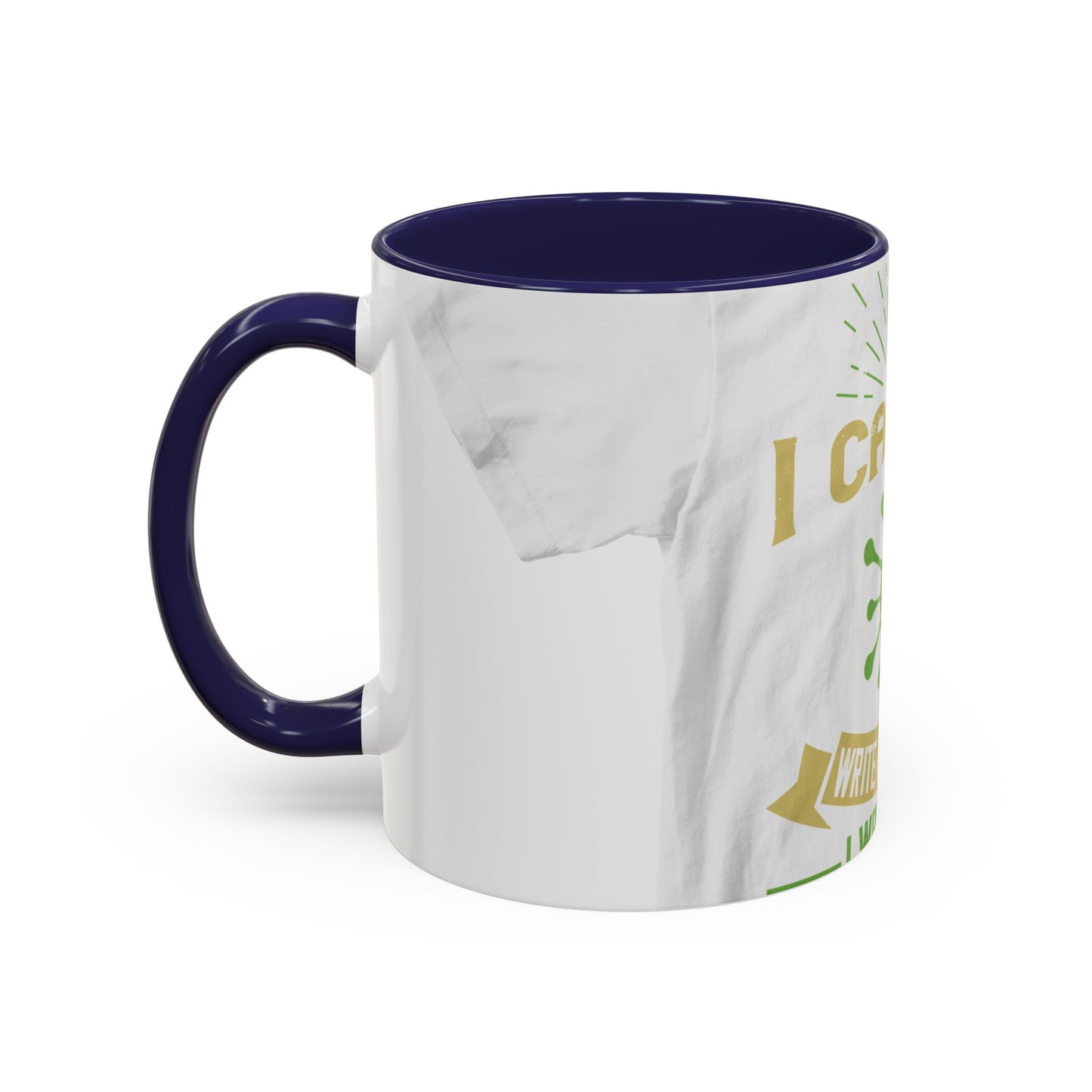 I cannot write in isolation. I write with people around me — Accent Mug 11/15oz