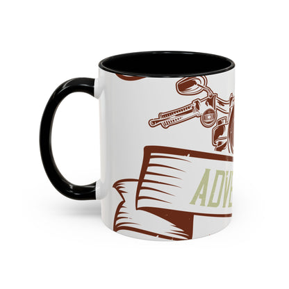 life is either a daring adventure or nothing-01 — Accent Mug 11/15oz