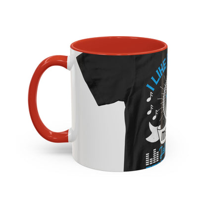 I like beautiful melodies telling me terrible things — Accent Mug 11/15oz