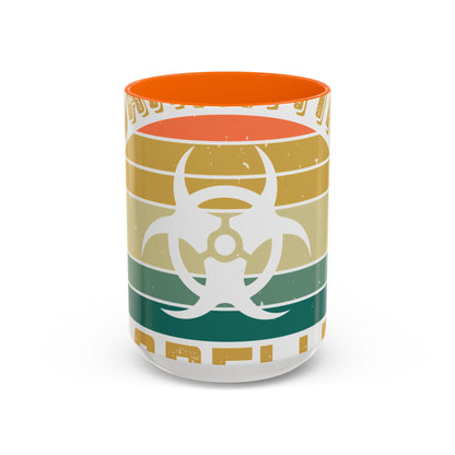 i think quarantine is spelled camping-01 — Accent Mug 11/15oz