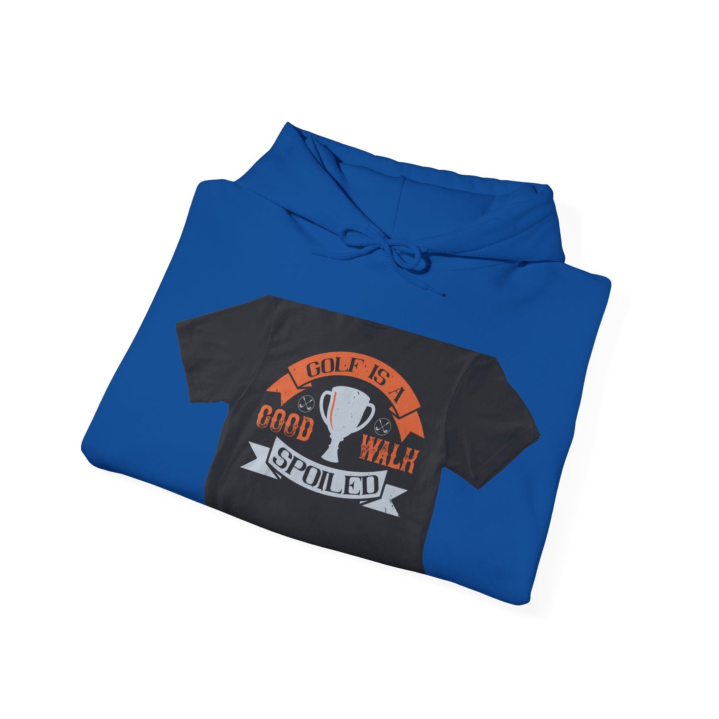 Golf is a good walk spoiled — Unisex Heavy Blend Hoodie (G18500)