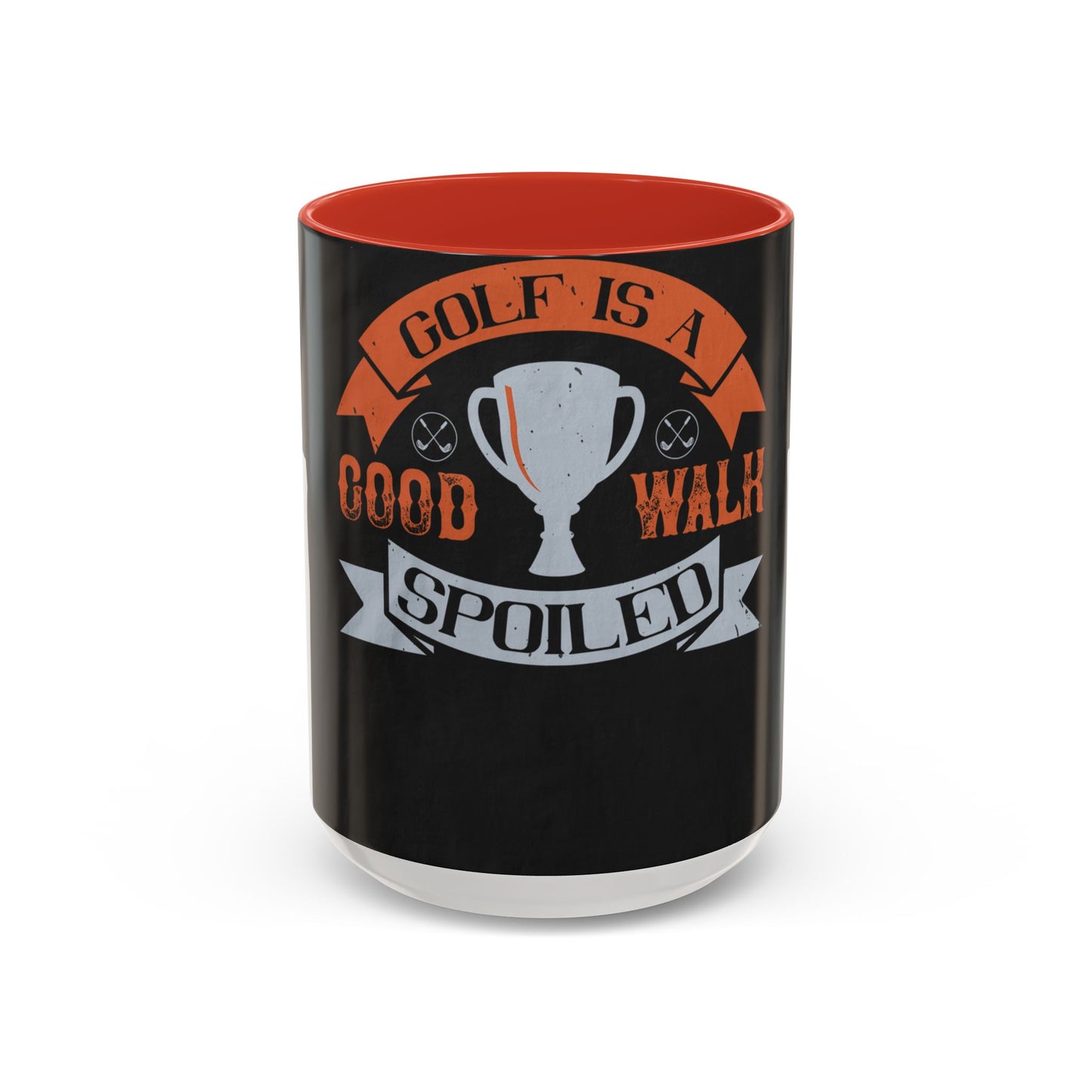 Golf is a good walk spoiled — Accent Mug 11/15oz