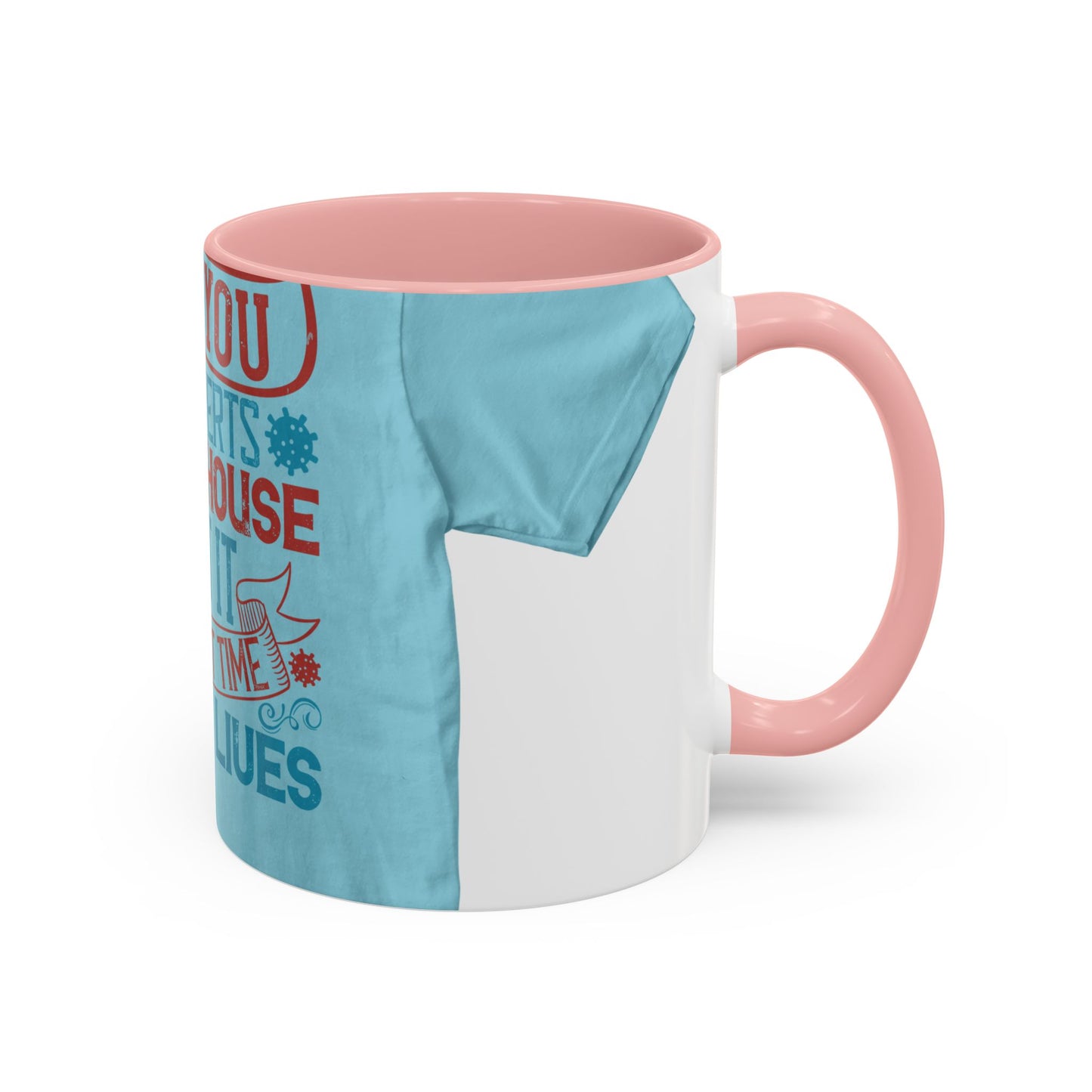 All you introverts in the house, isnΓÇÖt it the best time of our lives — Accent Mug 11/15oz