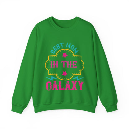 best mom in the galaxy-01 — Unisex Heavy Blend Crewneck (G18000)
