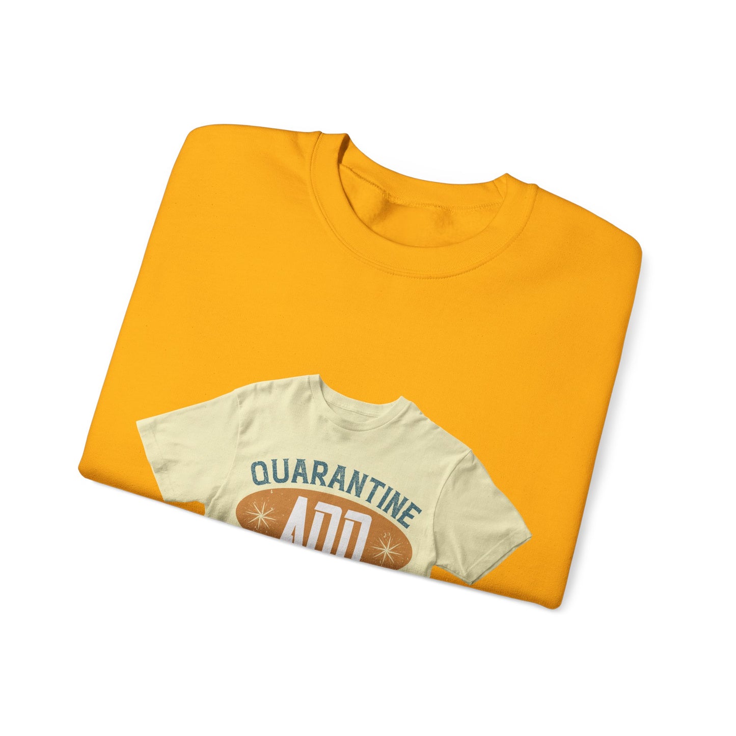 quarantine and chill1 — Unisex Heavy Blend Crewneck (G18000)
