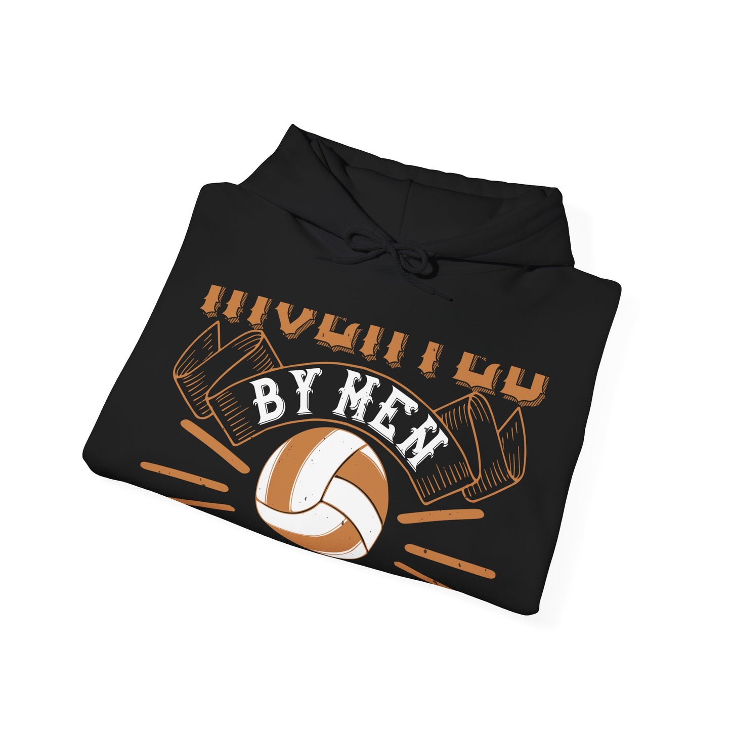 Volleyball Invented by men, perfected by women-01 — Unisex Heavy Blend Hoodie (G18500)
