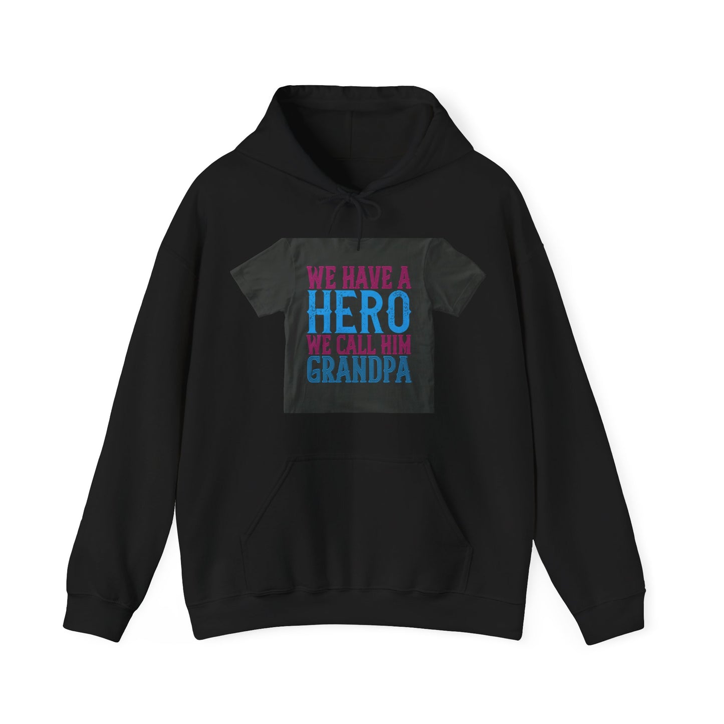 We have a hero, we call him grandpa-02 — Unisex Heavy Blend Hoodie (G18500)