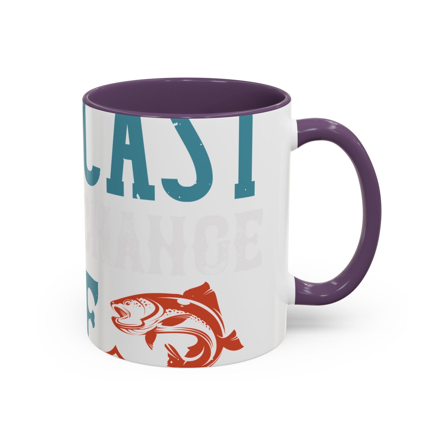 WEEKEND FORECAST WITH A CHANGE OF FISHING-01 — Accent Mug 11/15oz