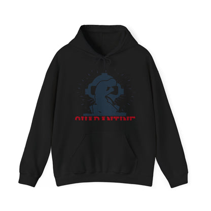 this is my quarantine-01 — Unisex Heavy Blend Hoodie (G18500)