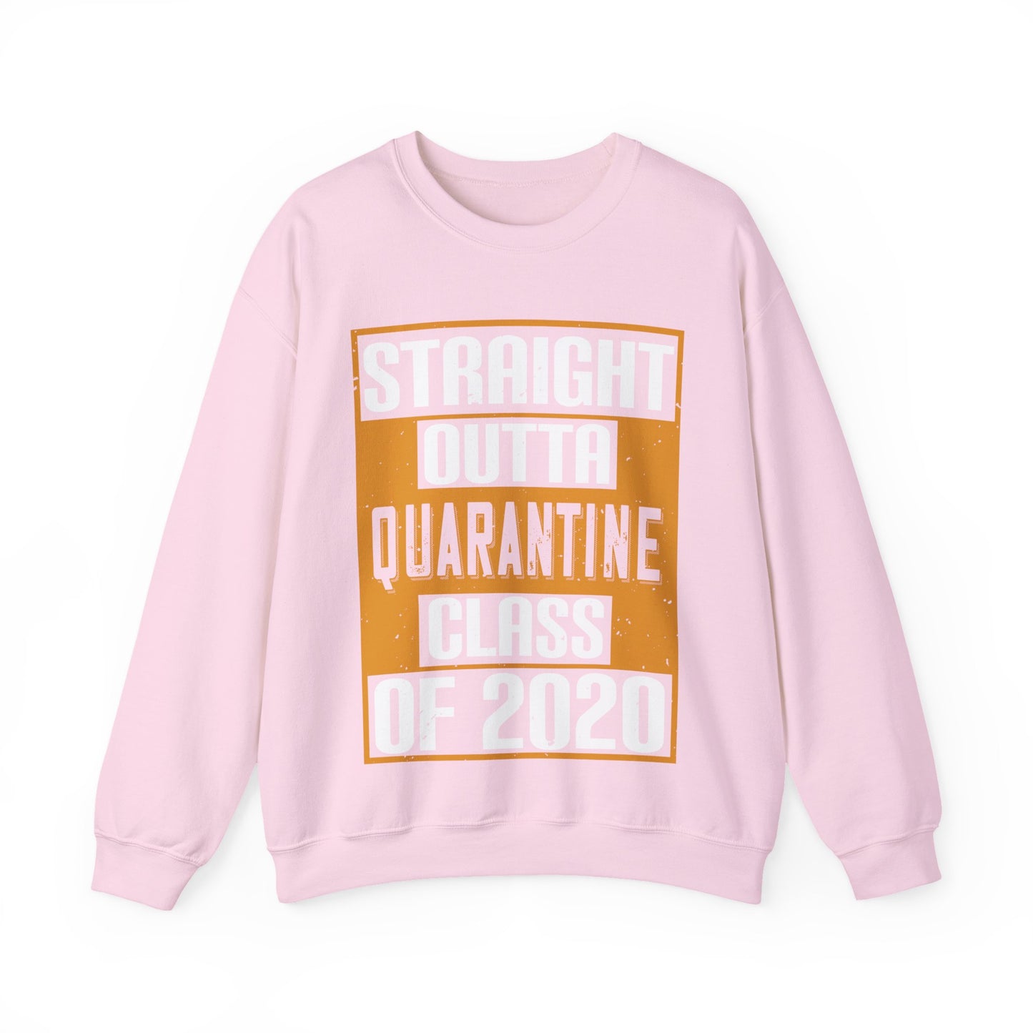straight outta quarantine class of 2020-01 — Unisex Heavy Blend Crewneck (G18000)