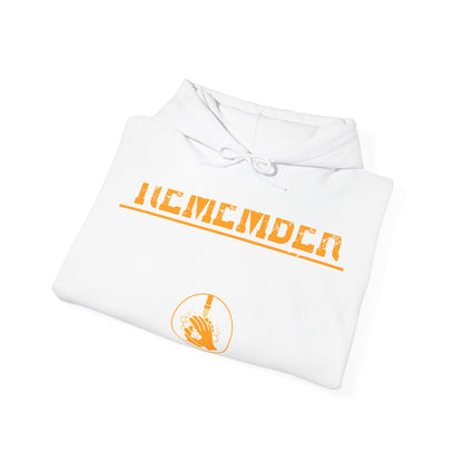 Remember you don't do anything in isolation-011 — Unisex Heavy Blend Hoodie (G18500)