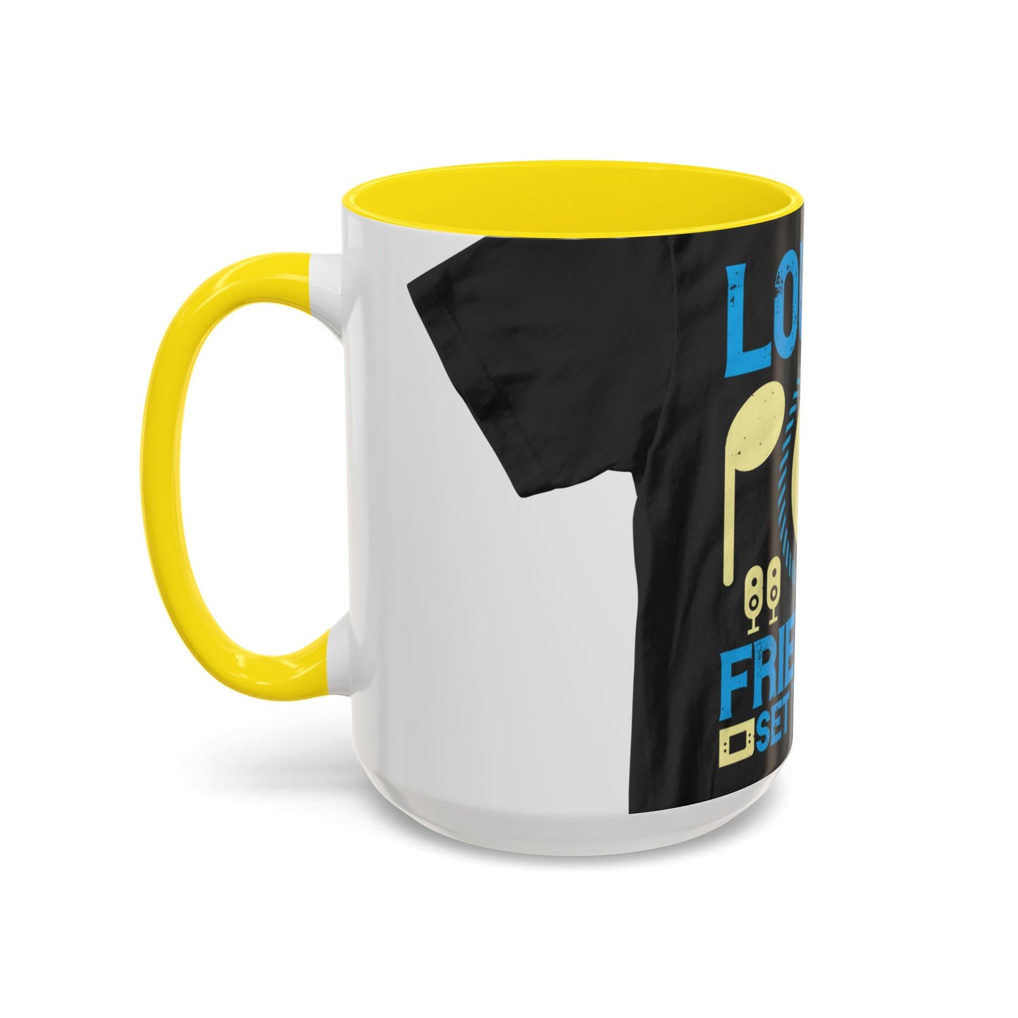 Love is friendship set to music — Accent Mug 11/15oz