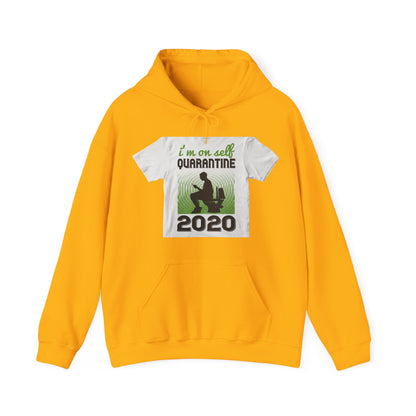 i'm on self quarantine 2020 — Unisex Heavy Blend Hoodie (G18500)