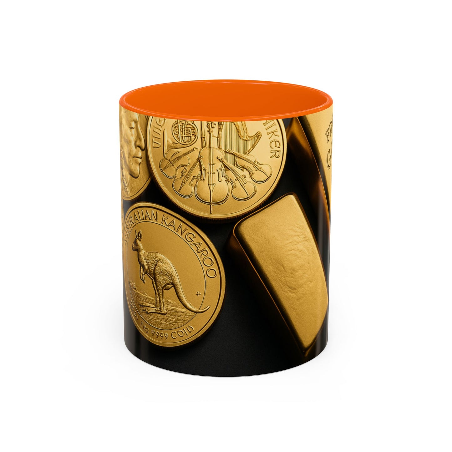 Absolute bullion banner and pictures of gold Jul 5, 2025, 06_39_35 PM — Accent Mug 11/15oz