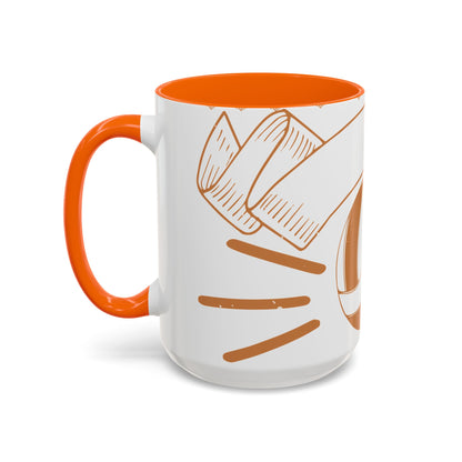 Volleyball Invented by men, perfected by women-01 — Accent Mug 11/15oz