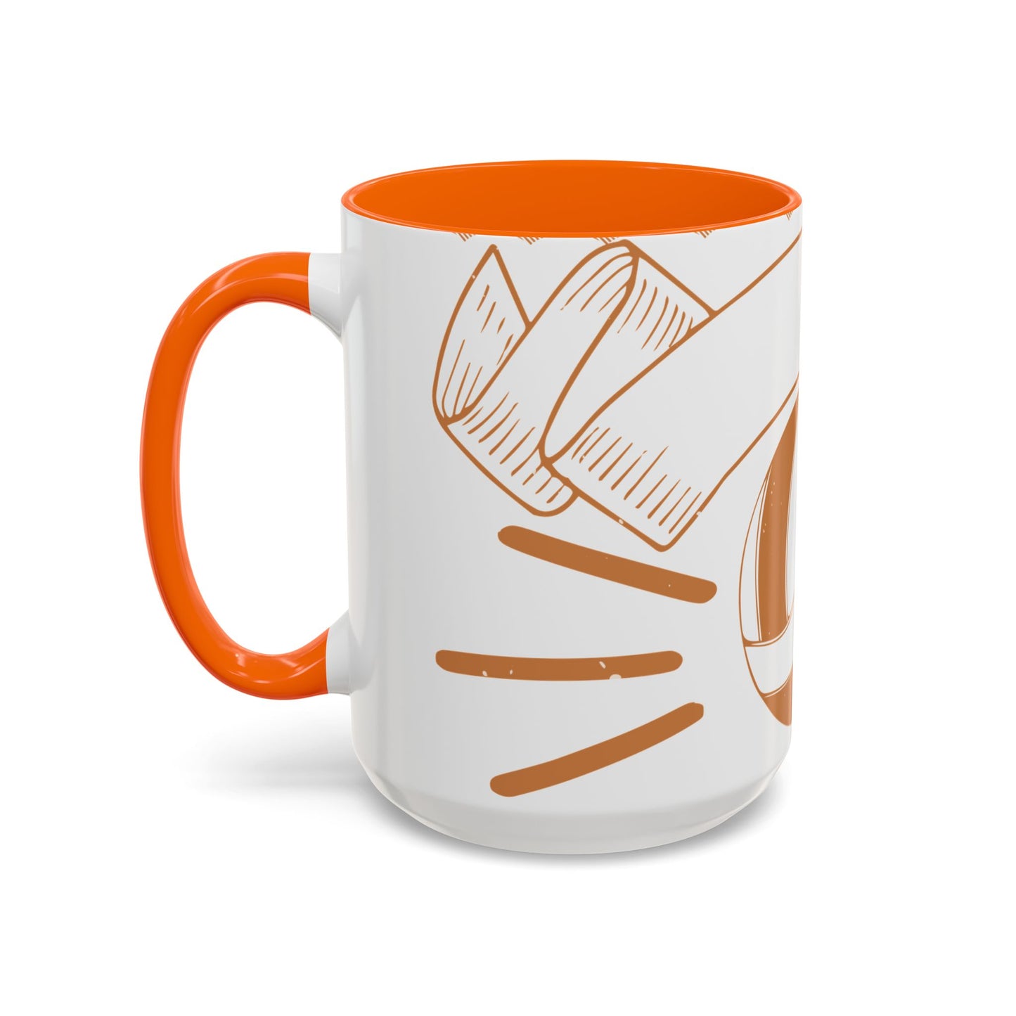 Volleyball Invented by men, perfected by women-01 — Accent Mug 11/15oz
