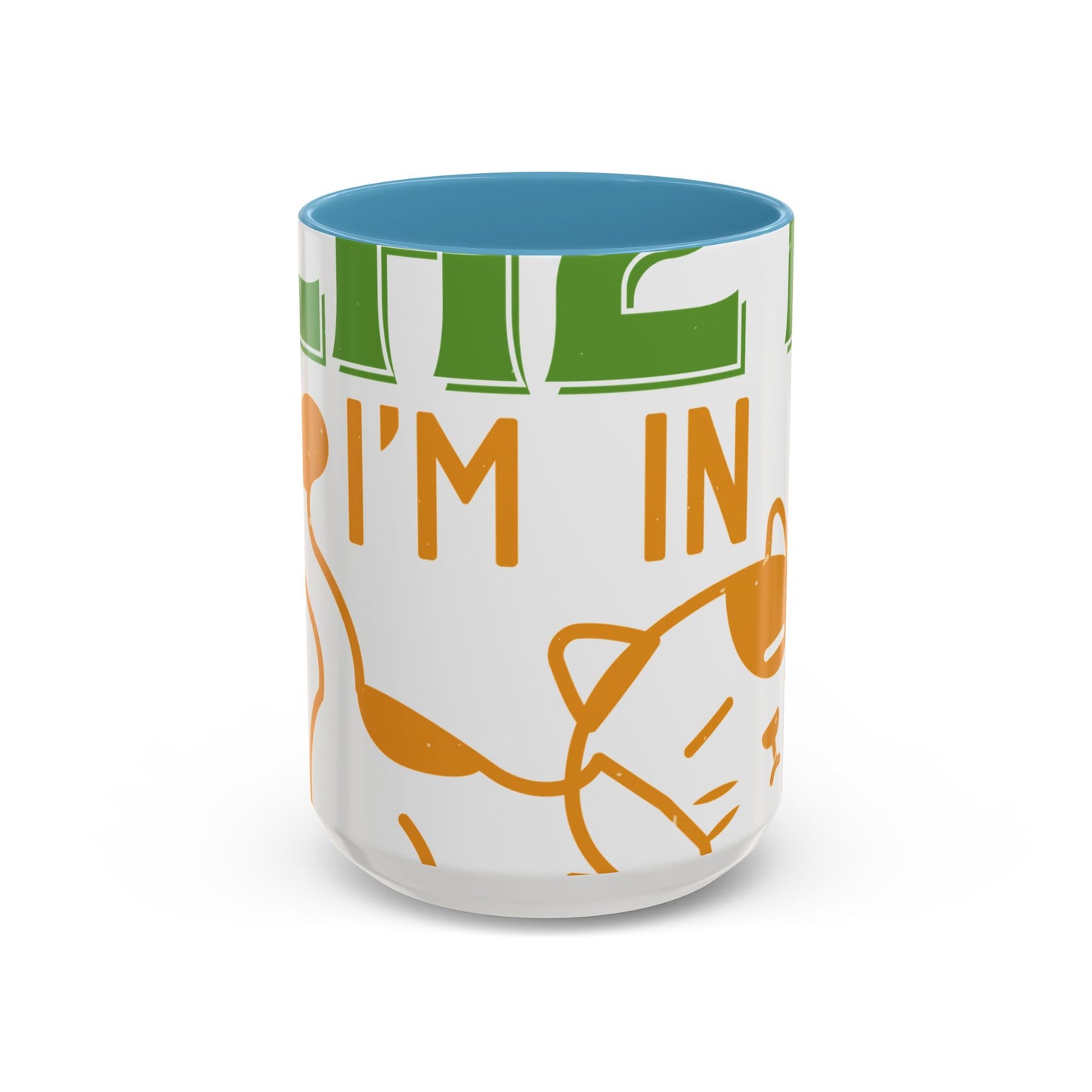 iΓÇÖm not lazy iΓÇÖm in quarantine-01 — Accent Mug 11/15oz