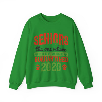seniors the one where they were quarantined 2020-01 — Unisex Heavy Blend Crewneck (G18000)