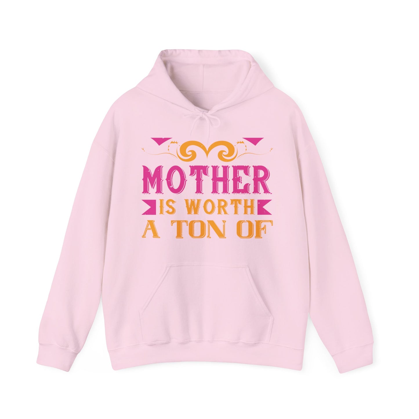 An ounce of mother is worth a ton of priest-01 — Unisex Heavy Blend Hoodie (G18500)