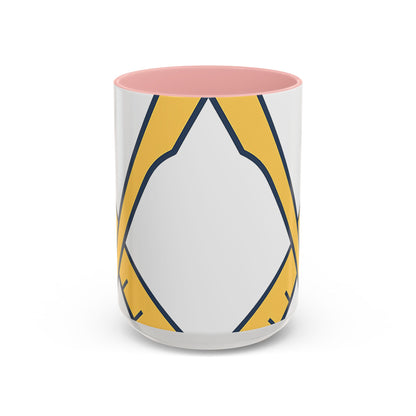 Plain Square and compass — Accent Mug 11/15oz