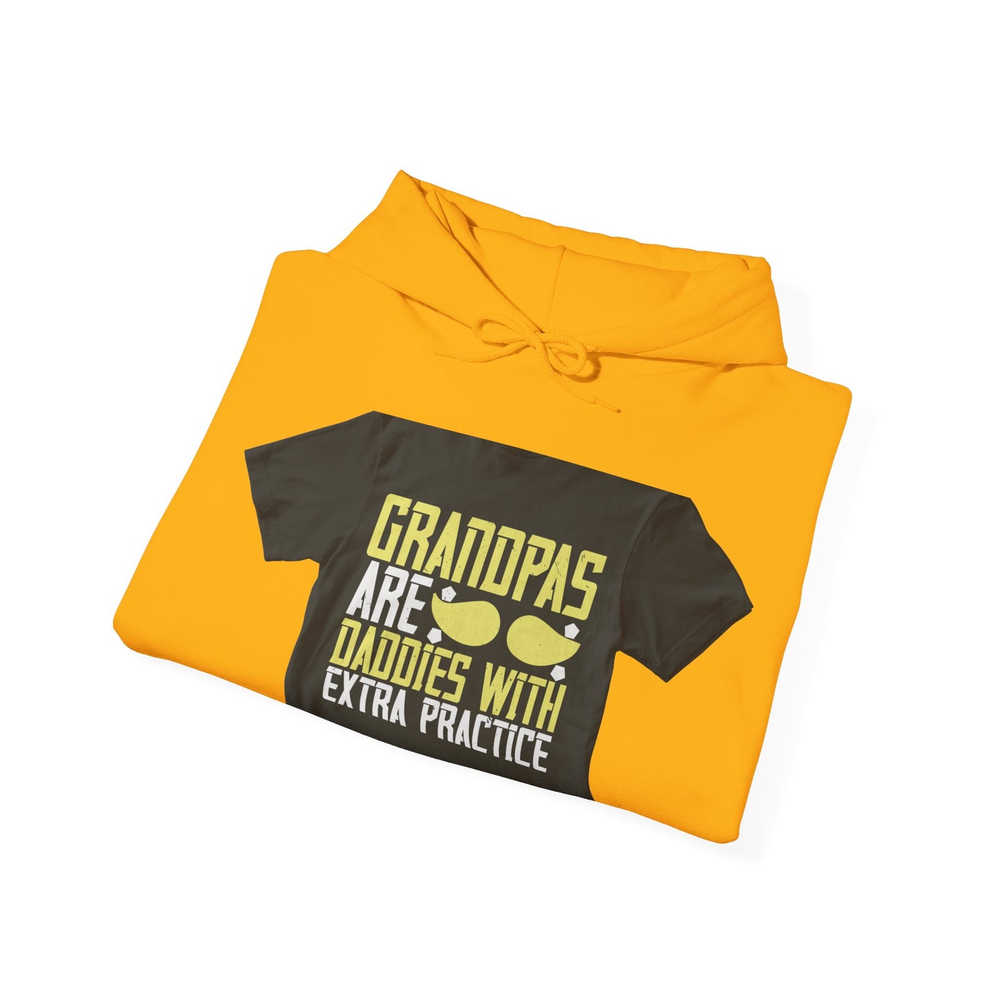 Grandpas are daddies with extra practice-2 — Unisex Heavy Blend Hoodie (G18500)