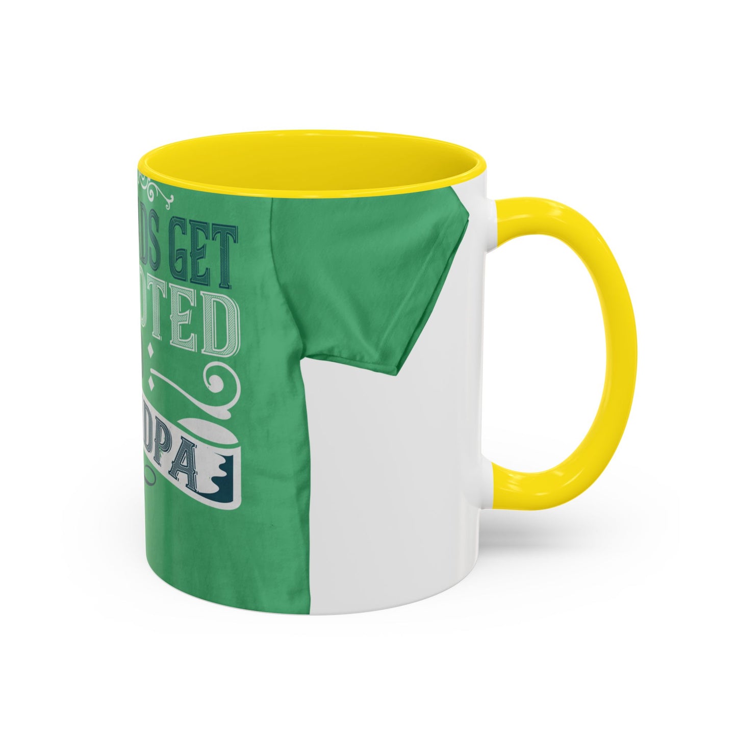 Great dads get promoted to grandpa-02 — Accent Mug 11/15oz