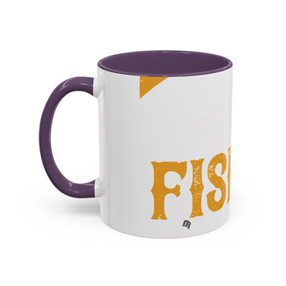 father and son fishing partners  for life-01 — Accent Mug 11/15oz