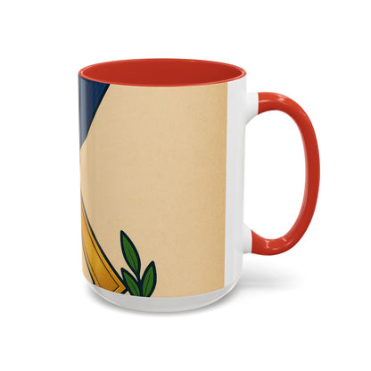 Worshipful master jewel Square — Accent Mug 11/15oz