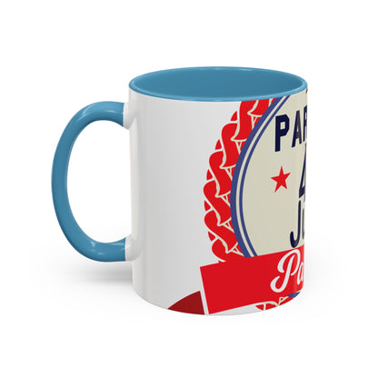 Fourth of july (40) — Accent Mug 11/15oz
