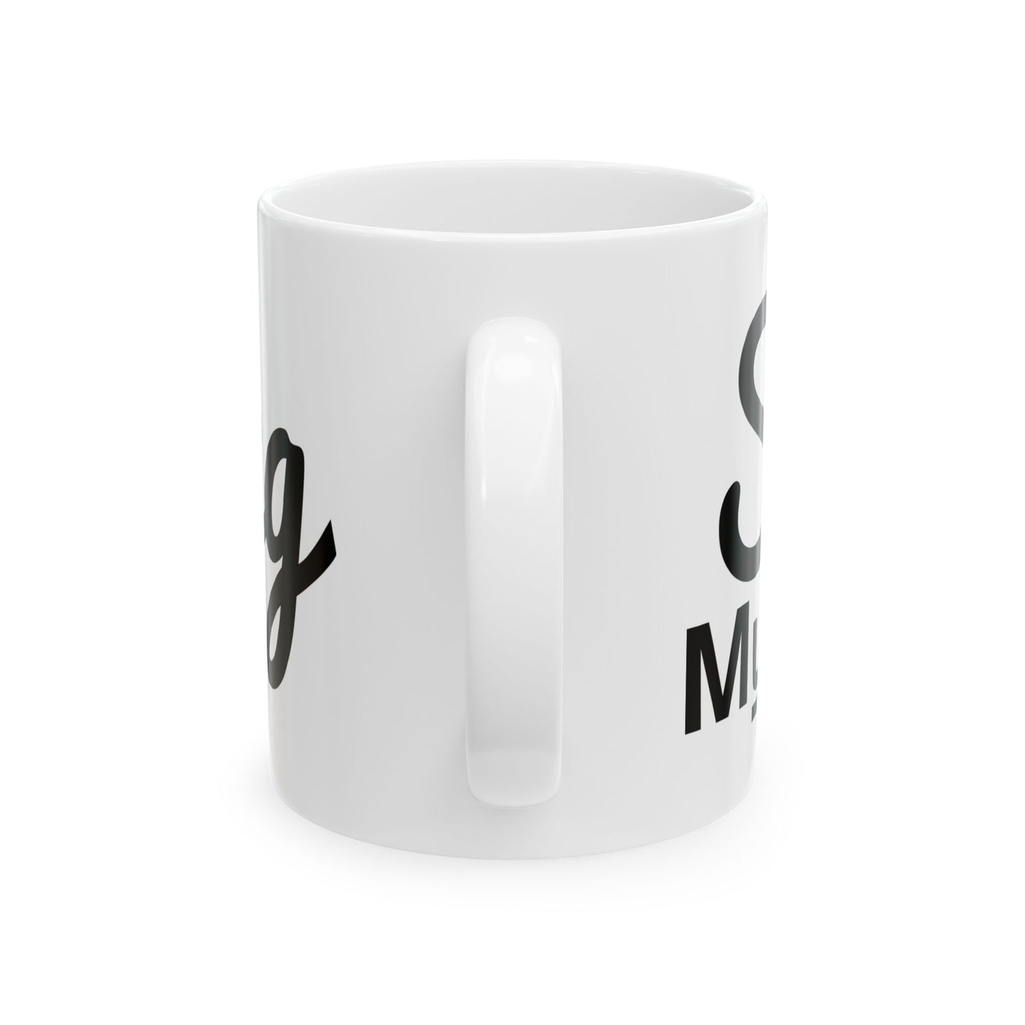 Sweating My Asana Off Yoga Mug | Funny Workout Coffee Cup | Fitness Motivation Tea Mug | Humorous Yoga Gift