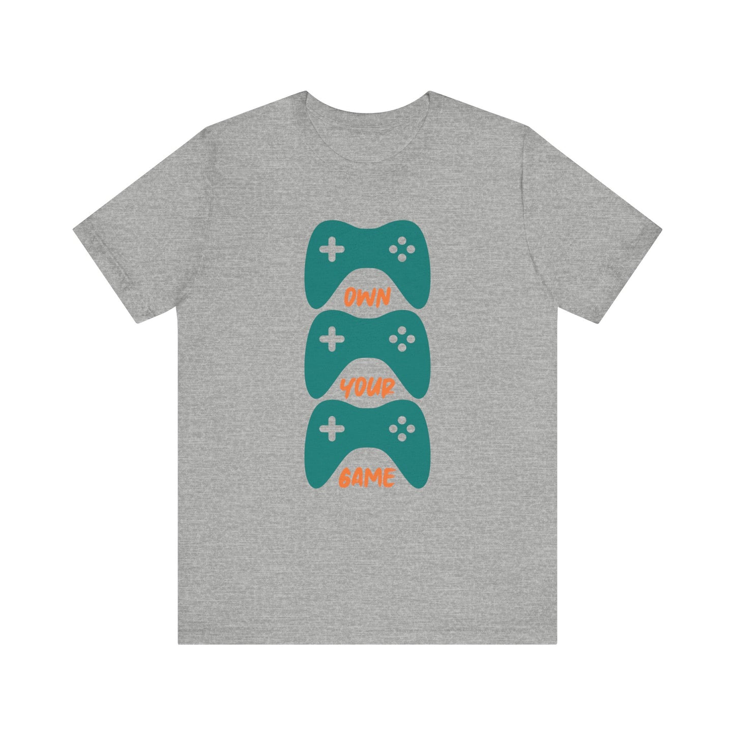 Own Your Game T-shirt, Gameboy Tshirt, Game Lover Shirt, Gaming Boy Unisex Shirt, Gamer Crewneck Shirt, Short Sleeve Tee, Gift for Him