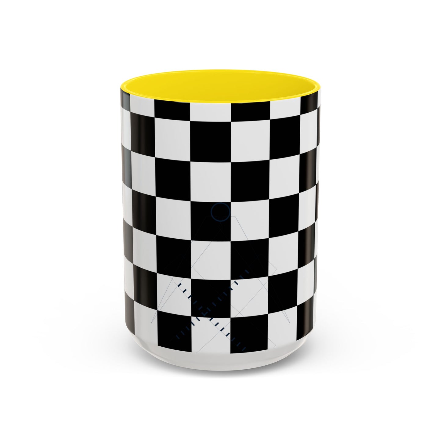 Masonic_Mosaic_Badge_4800 — Accent Mug 11/15oz