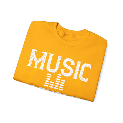 Music Fathoms The Sky-01 — Unisex Heavy Blend Crewneck (G18000)