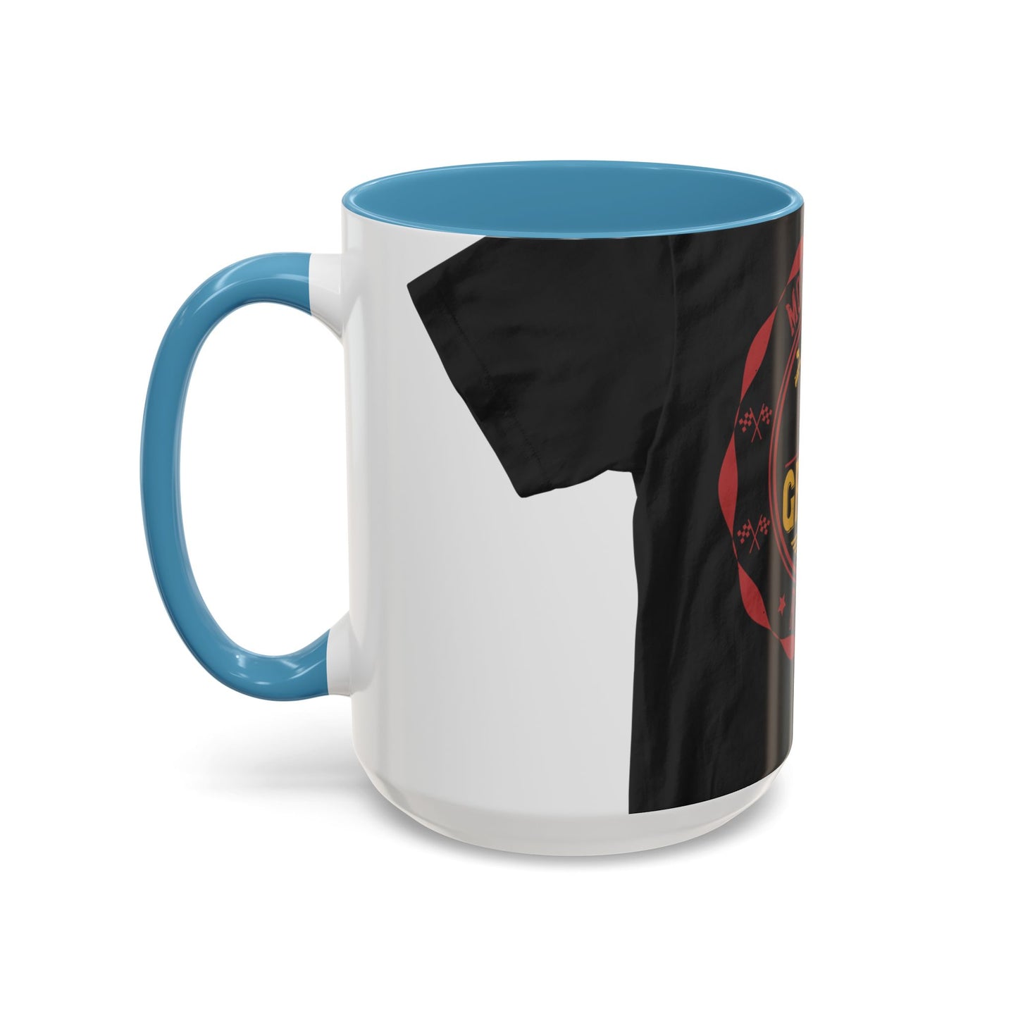 motorcycle group riding — Accent Mug 11/15oz