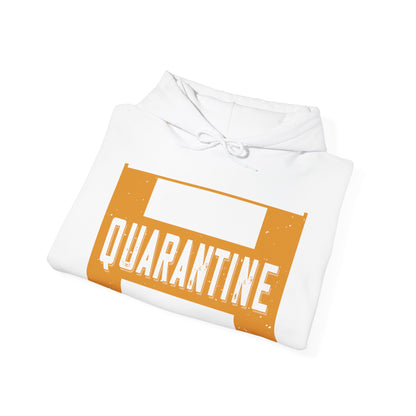 straight outta quarantine class of 2020-01 — Unisex Heavy Blend Hoodie (G18500)